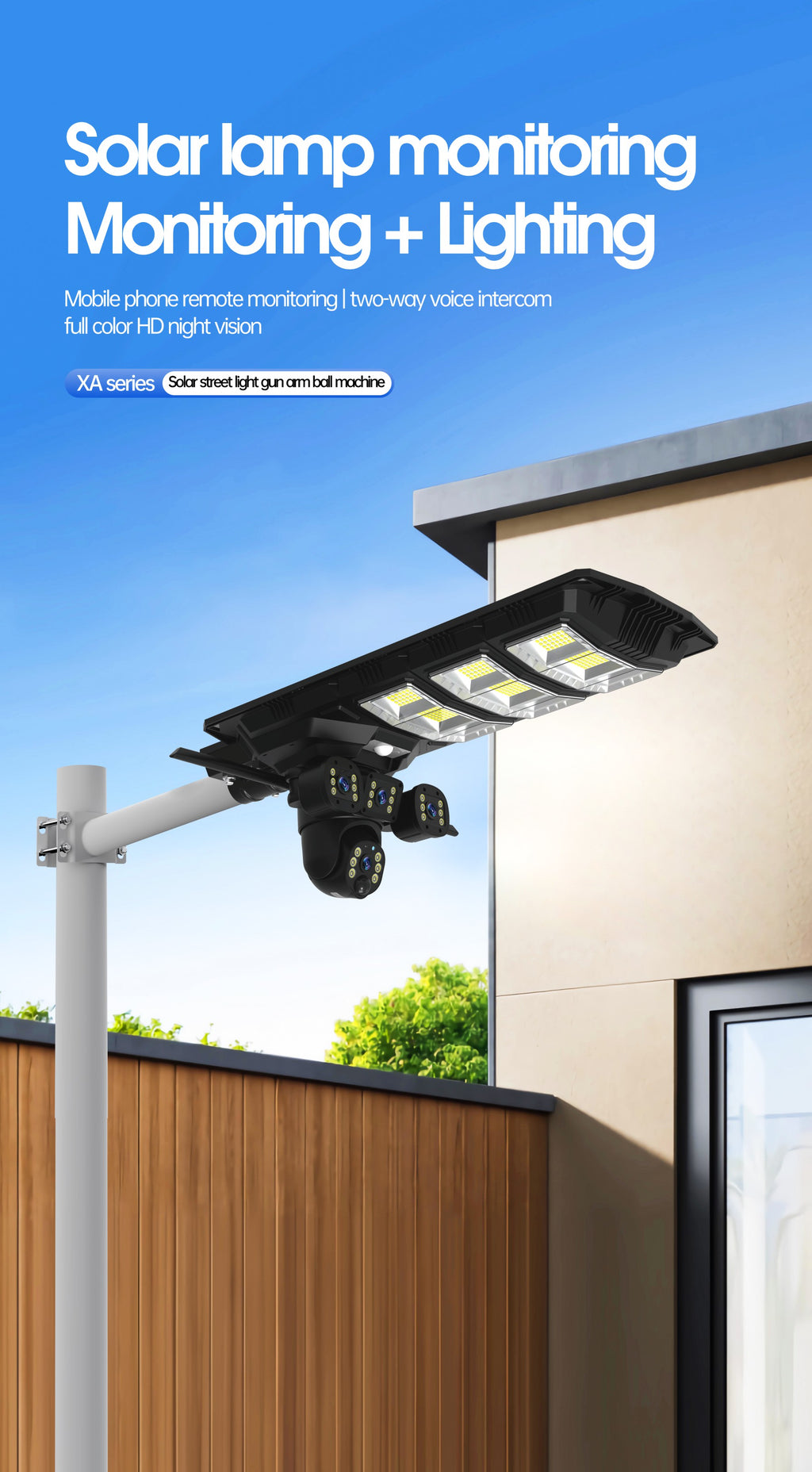 Caméra 8MP 4G/WiFi Solaire IP65 avec Audio & Vision Nocturne